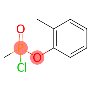 Phosphonochloridic acid, methyl-, 2-methylphenyl ester (9CI)