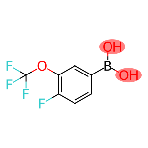 (4-fluoro-3-(trifluoromethoxy)phenyl)boronic acid