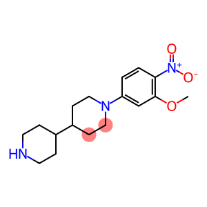 4,4'-Bipiperidine, 1-(3-methoxy-4-nitrophenyl)-