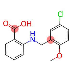 2-((5-CHLORO-2-METHOXYBENZYL)AMINO)BENZOIC ACID