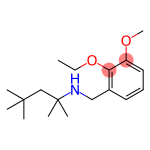 Benzenemethanamine, 2-ethoxy-3-methoxy-N-(1,1,3,3-tetramethylbutyl)-