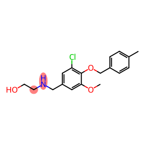 2-({3-chloro-5-methoxy-4-[(4-methylbenzyl)oxy]benzyl}amino)ethanol