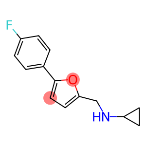 N-cyclopropyl-N-{[5-(4-fluorophenyl)-2-furyl]methyl}amine