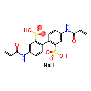 [1,1'-Biphenyl]-2,2'-disulfonic acid, 4,4'-bis[(1-oxo-2-propen-1-yl)amino]-, sodium salt (1:2)