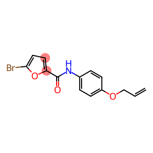 N-[4-(allyloxy)phenyl]-5-bromo-2-furamide