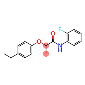 2-(4-ethylphenoxy)-N-(2-fluorophenyl)propanamide