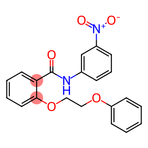 N-(3-nitrophenyl)-2-(2-phenoxyethoxy)benzamide