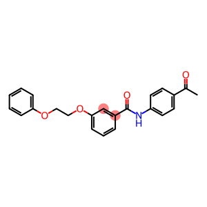 N-(4-acetylphenyl)-3-(2-phenoxyethoxy)benzamide