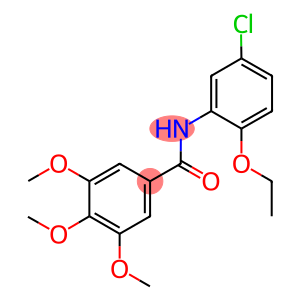 N-(5-chloro-2-ethoxyphenyl)-3,4,5-trimethoxybenzamide