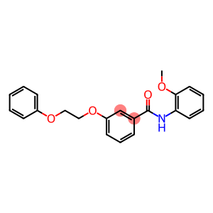 N-(2-methoxyphenyl)-3-(2-phenoxyethoxy)benzamide