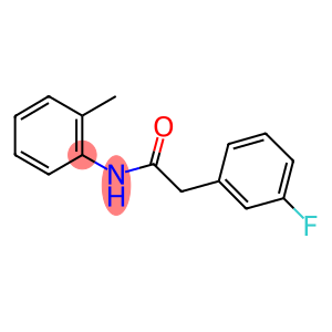 2-(3-fluorophenyl)-N-(2-methylphenyl)acetamide