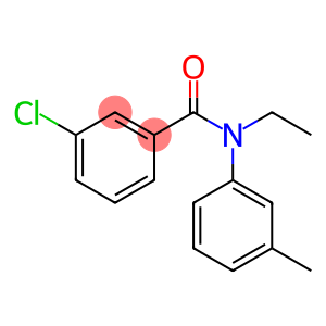 3-氯-N-乙基-N-(间-甲苯基L)苯甲酰胺