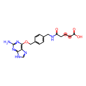 Pentanoic acid, 5-[[[4-[[(2-amino-9H-purin-6-yl)oxy]methyl]phenyl]methyl]amino]-5-oxo-