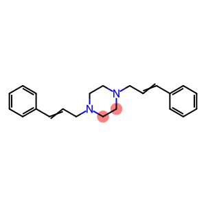 Piperazine, 1,4-bis(3-phenyl-2-propen-1-yl)-