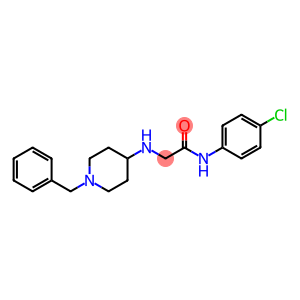 2-[(1-BENZYL-4-PIPERIDINYL)AMINO]-N-(4-CHLOROPHENYL)ACETAMIDE