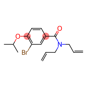 N,N-diallyl-3-bromo-4-isopropoxybenzamide