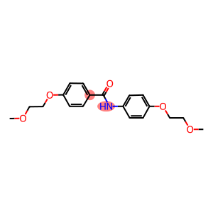 4-(2-methoxyethoxy)-N-[4-(2-methoxyethoxy)phenyl]benzamide