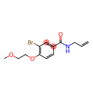 N-allyl-3-bromo-4-(2-methoxyethoxy)benzamide