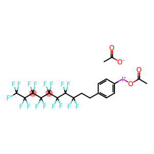 1-(二乙酰氧基碘代)-4-(3,3,4,4,5,5,6,6,7,7,8,8,9,9,10,10,10-十七氟癸基)苯