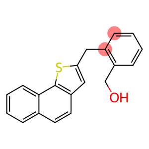 Benzenemethanol, 2-(naphtho[1,2-b]thien-2-ylmethyl)-