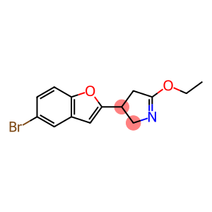 2H-Pyrrole, 3-(5-bromo-2-benzofuranyl)-5-ethoxy-3,4-dihydro-