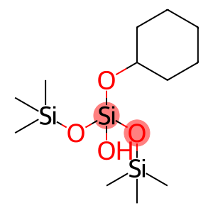 3-Trisiloxanol, 3-(cyclohexyloxy)-1,1,1,5,5,5-hexamethyl- (9CI)