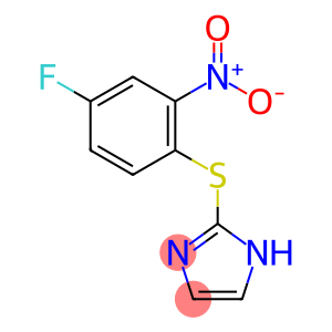 1H-Imidazole, 2-[(4-fluoro-2-nitrophenyl)thio]-