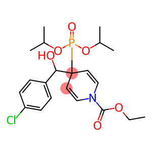 1(4H)-Pyridinecarboxylic acid, 4-[bis(1-methylethoxy)phosphinyl]-4-[(4-chlorophenyl)hydroxymethyl]-, ethyl ester