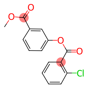 3-(methoxycarbonyl)phenyl 2-chlorobenzoate