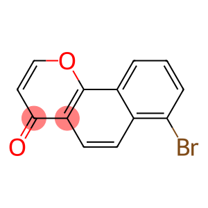 4H-Naphtho[1,2-b]pyran-4-one, 7-broMo-