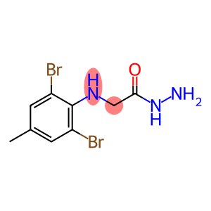 2-[(2,6-dibromo-4-methylphenyl)amino]acetohydrazide