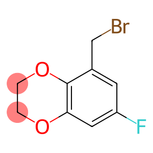 1,4-Benzodioxin,  5-(bromomethyl)-7-fluoro-2,3-dihydro-