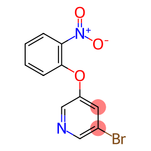 Pyridine, 3-bromo-5-(2-nitrophenoxy)-