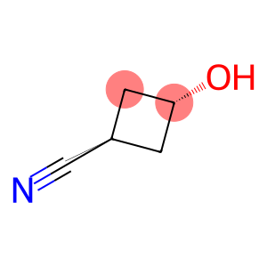 Cyclobutanecarbonitrile, 3-hydroxy-, trans-