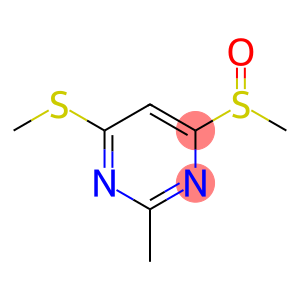 2-methyl-4-methylsulfinyl-6-methylthiopyrimidine