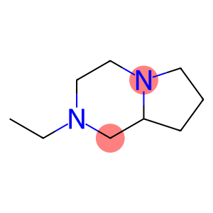 Pyrrolo[1,2-a]pyrazine, 2-ethyloctahydro- (9CI)