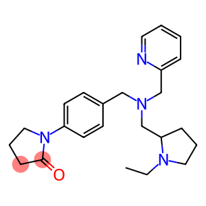 1-(4-([(1-ETHYL-PYRROLIDIN-2-YLMETHYL)-PYRIDIN-2-YLMETHYL-AMINO]-METHYL)-PHENYL)-PYRROLIDIN-2-ONE