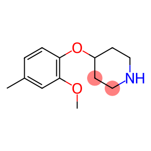 4-(2-METHOXY-4-METHYLPHENOXY)PIPERIDINE