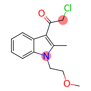 Ethanone, 2-chloro-1-[1-(2-methoxyethyl)-2-methyl-1H-indol-3-yl]-