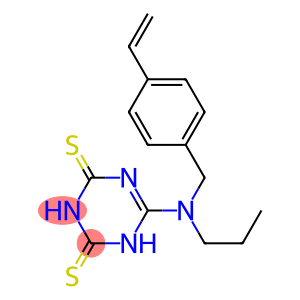 6-(4-乙烯基苄基-正丙基)氨基-1,3,5-三嗪-2,4-二硫醇