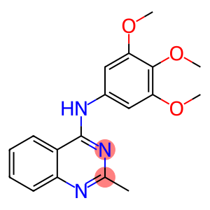 4-Quinazolinamine, 2-methyl-N-(3,4,5-trimethoxyphenyl)-