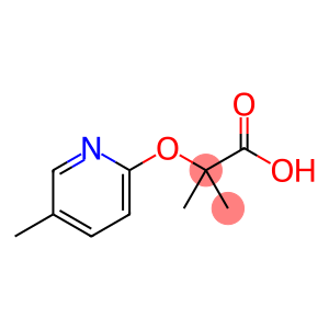 Propanoic acid, 2-methyl-2-[(5-methyl-2-pyridinyl)oxy]-