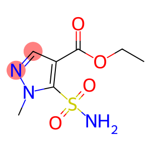 1-甲基-4-甲酸乙酯-5-吡唑磺酰胺