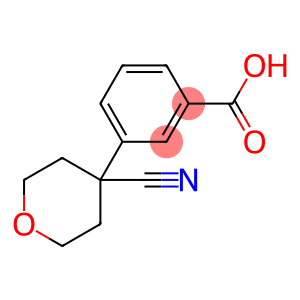 Benzoic acid, 3-(4-cyanotetrahydro-2H-pyran-4-yl)-