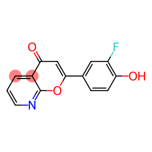 2-(3-FLUORO-4-HYDROXY-PHENYL)-PYRANO[2,3-B]PYRIDIN-4-ONE