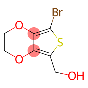 Thieno[3,4-b]-1,4-dioxin-5-methanol,  7-bromo-2,3-dihydro-