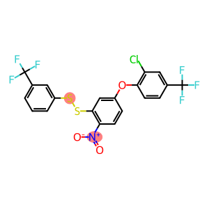 Disulfide, 5-[2-chloro-4-(trifluoromethyl)phenoxy]-2-nitrophenyl 3-(trifluoromethyl)phenyl (9CI)