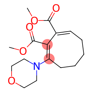 2,8-Cyclooctadiene-1,2-dicarboxylic acid, 3-(4-morpholinyl)-, dimethyl ester, (Z,E)- (9CI)