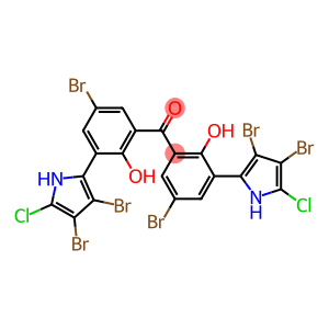 3,4-Dibromo-2-(5-bromo-2-hydroxybenzoyl)-5-chloro-1H-pyrrole