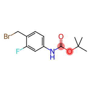 TERT-BUTYL 4-(BROMOMETHYL)-3-FLUOROPHENYLCARBAMATE